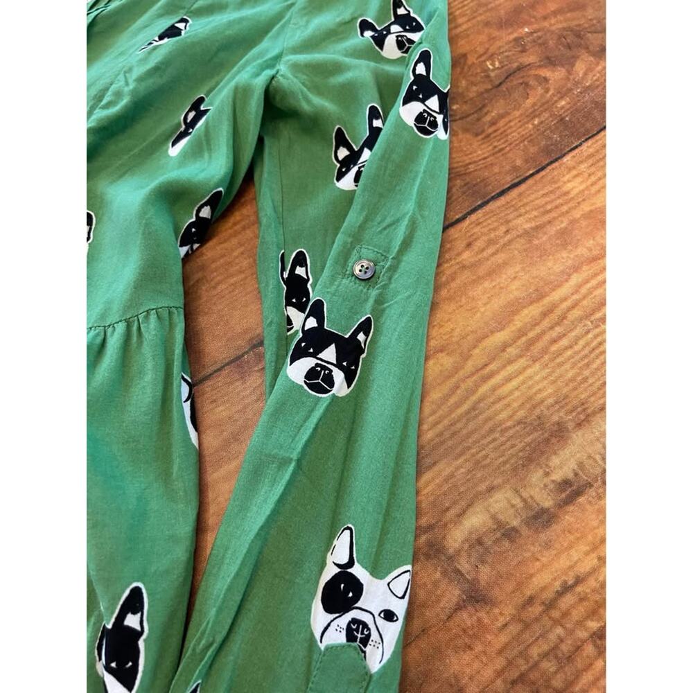 Maeve Anthropologie French Bulldog Button up - Picture 4 of 7